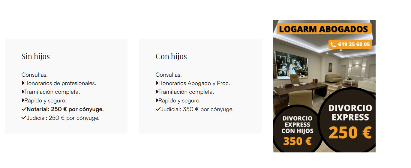LOGARM ABOGADOS: abogados expertos en divorcio express